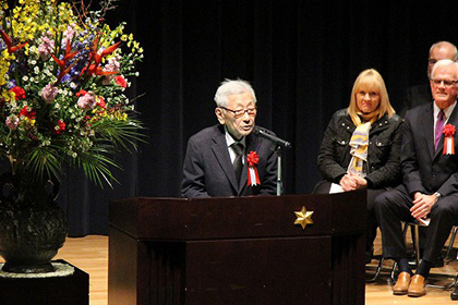 来賓祝辞　韓国　養正義塾　理事長