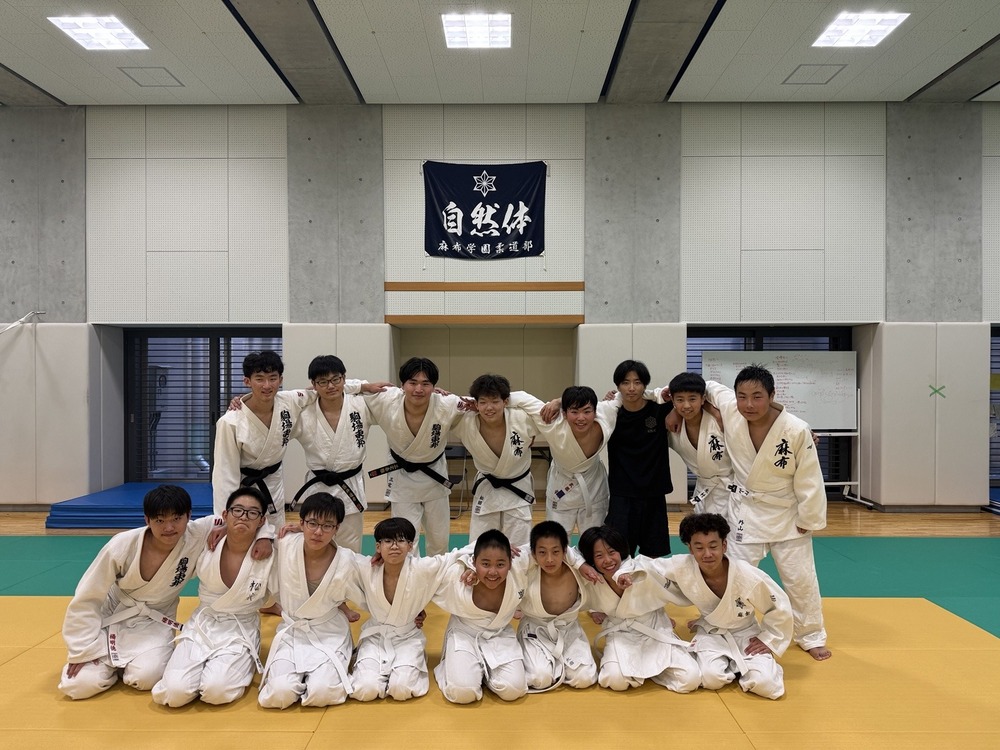柔道部　駒場東邦との合同練習会