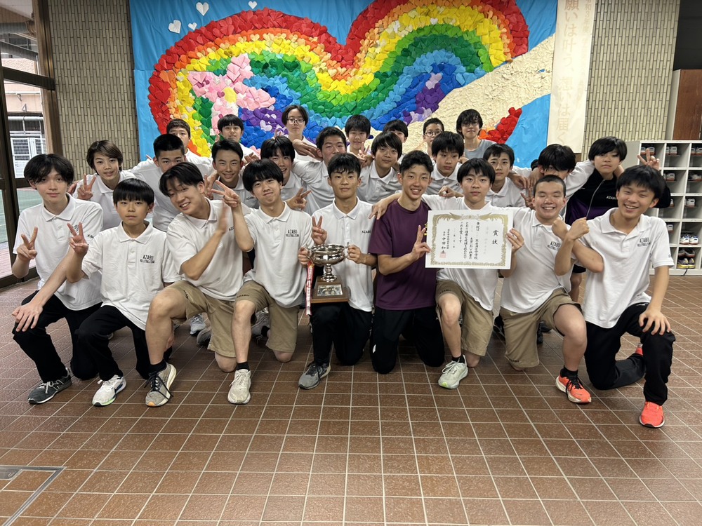 中学バレー部　港区夏季大会優勝！