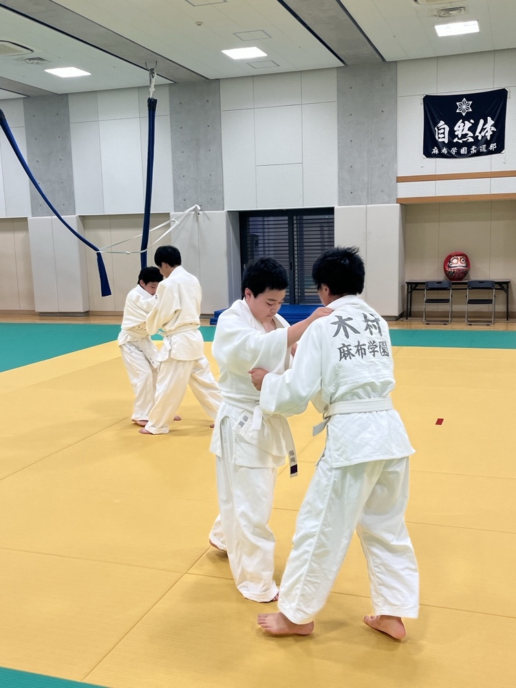 柔道部 放課後の活動風景