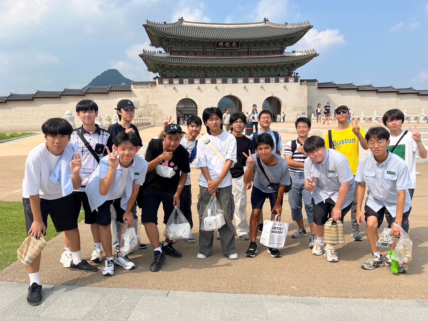 韓国 養正高校へ訪問