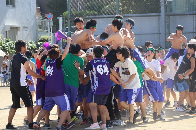 運動会(中盤の様子)