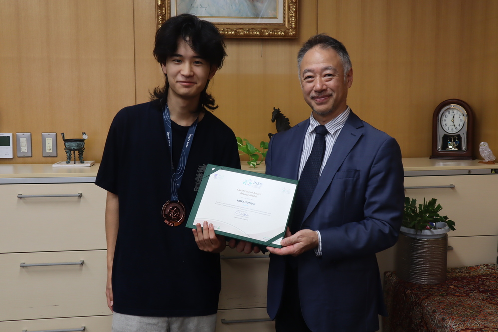 国際原子力科学オリンピック2026で銅賞！