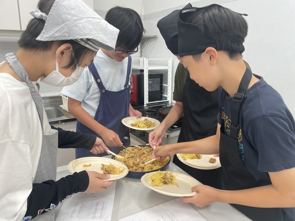 2026年度中１世界　１学期課外学習「ビリヤニ作りに挑戦」