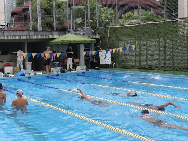 水泳部夏合宿